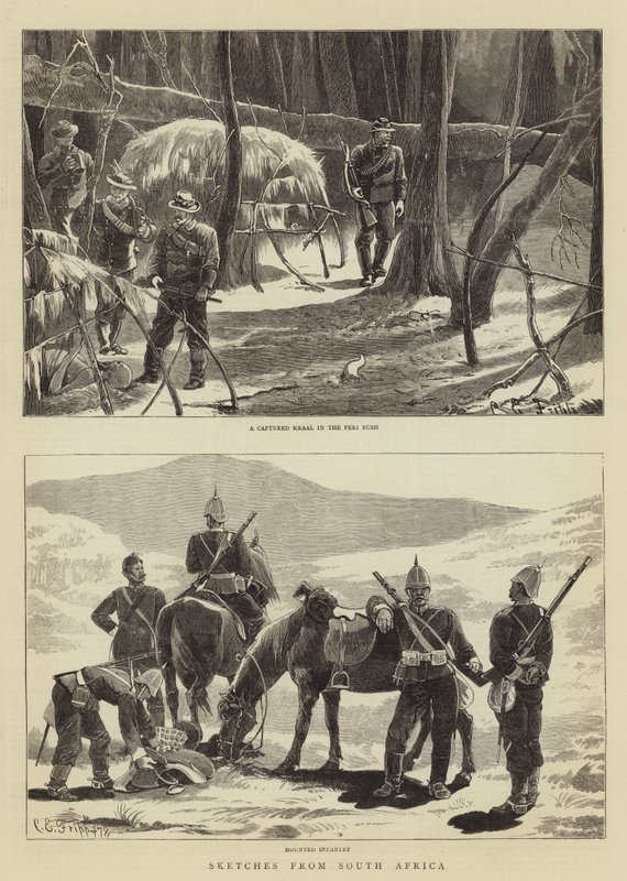 Skisser från Sydafrika av Charles Edwin Fripp