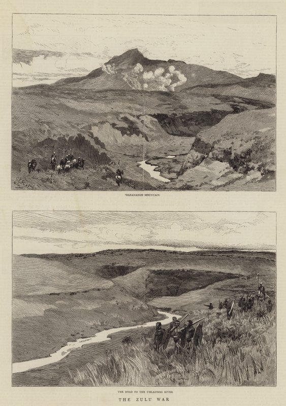 Zulukriget av Charles Edwin Fripp
