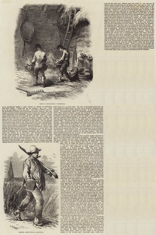 Jordbruk i Frankrike av Charles Emile Jacque