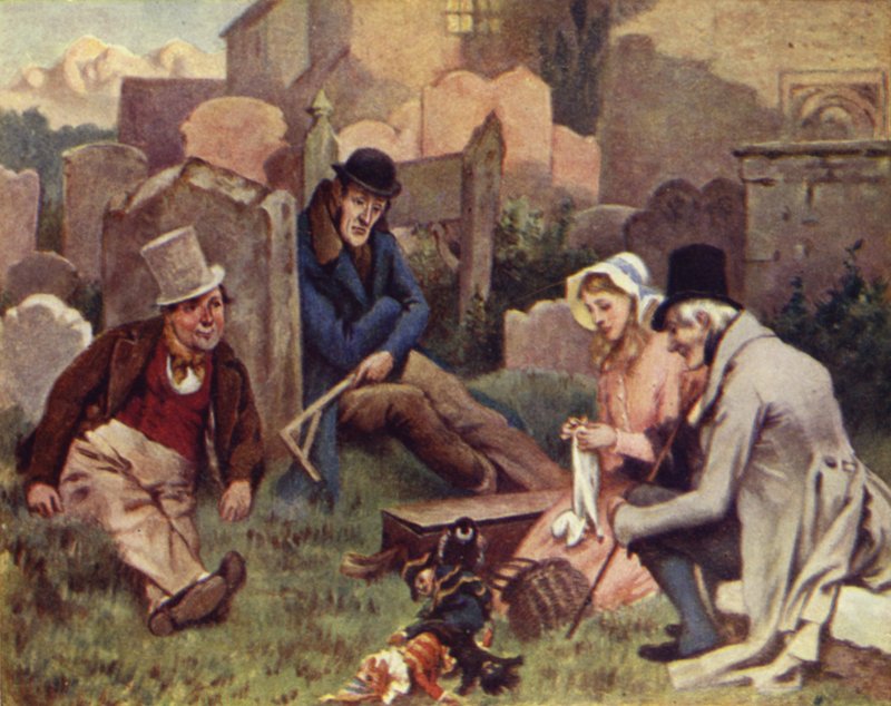 Lilla Nell träffar Codlin och Short av Charles Green