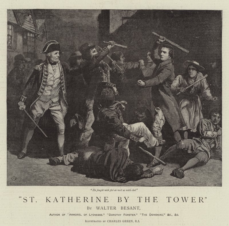 St Katherine vid tornet av Charles Green