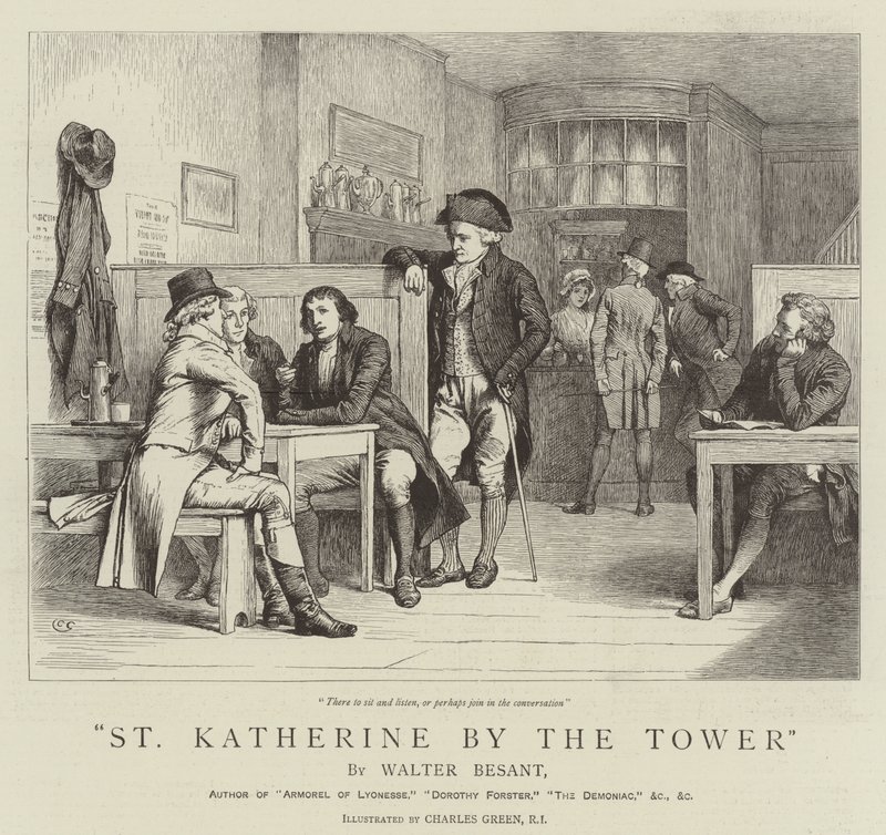 St Katherine vid tornet av Charles Green