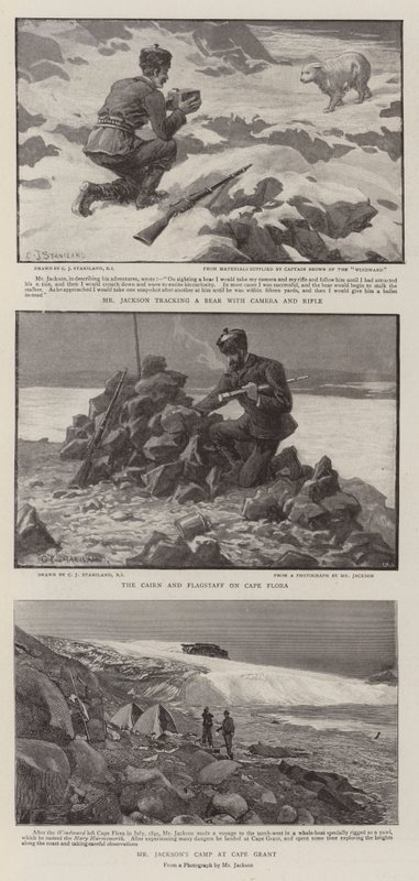 Dr Nansen och Mr Jackson i Vita Norden av Charles J. Staniland