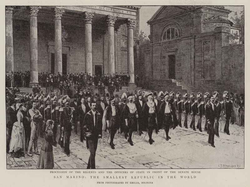 San Marino, världens minsta republik av Charles J. Staniland