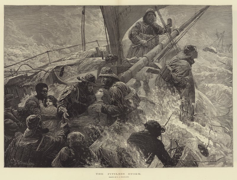 Den skoningslösa stormen av Charles J. Staniland
