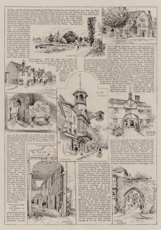 Till Portsmouth med Nicholas Nickleby och Smike av Charles J. Staniland