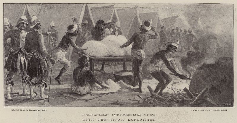 Med Tirah-expeditionen av Charles J. Staniland