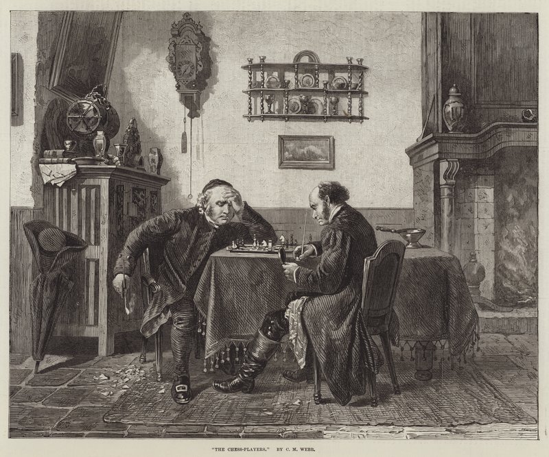 Schackspelarna av Charles Meer Webb
