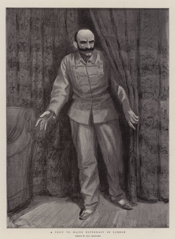Ett besök hos Major Esterhazy i London av Charles Paul Renouard