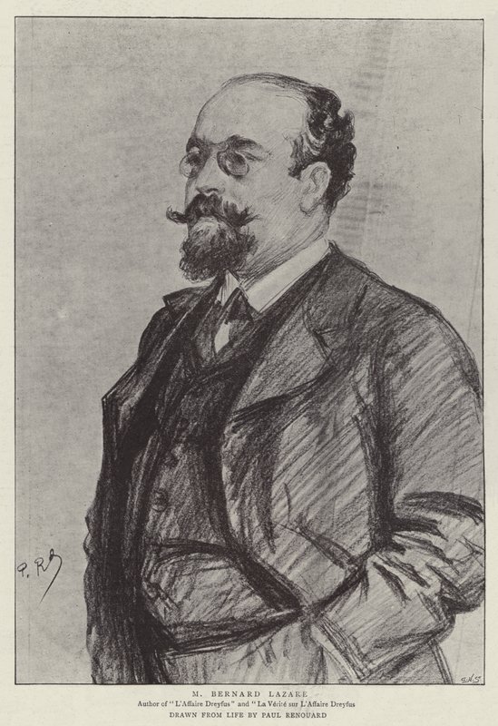 M Bernard Lazare av Charles Paul Renouard