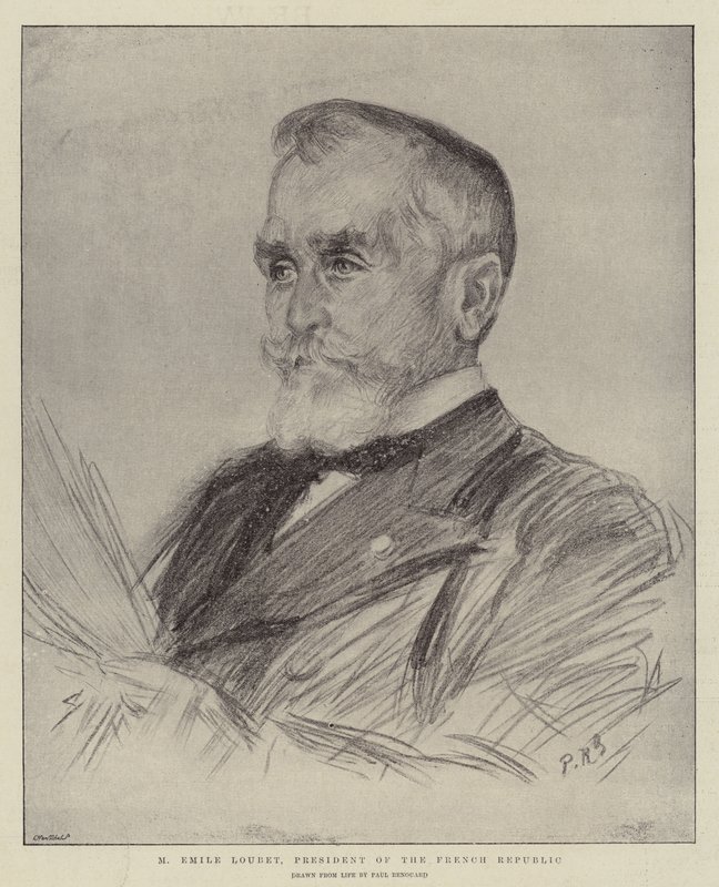 M Emile Loubet, Frankrikes president av Charles Paul Renouard