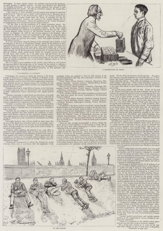 Läkarstudenter i arbete av Charles Paul Renouard