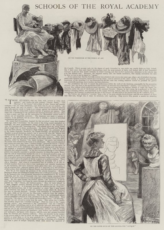 Kungliga Akademiens skolor av Charles Paul Renouard