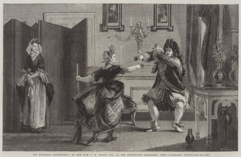 Den borgerliga Gentilhomme av Charles Robert Leslie