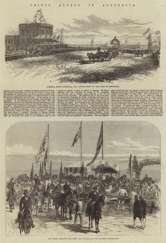 Prins Alfred i Australien av Sir John Charles Robinson