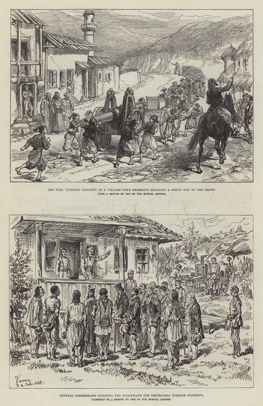Rysk-turkiska kriget av Sir John Charles Robinson