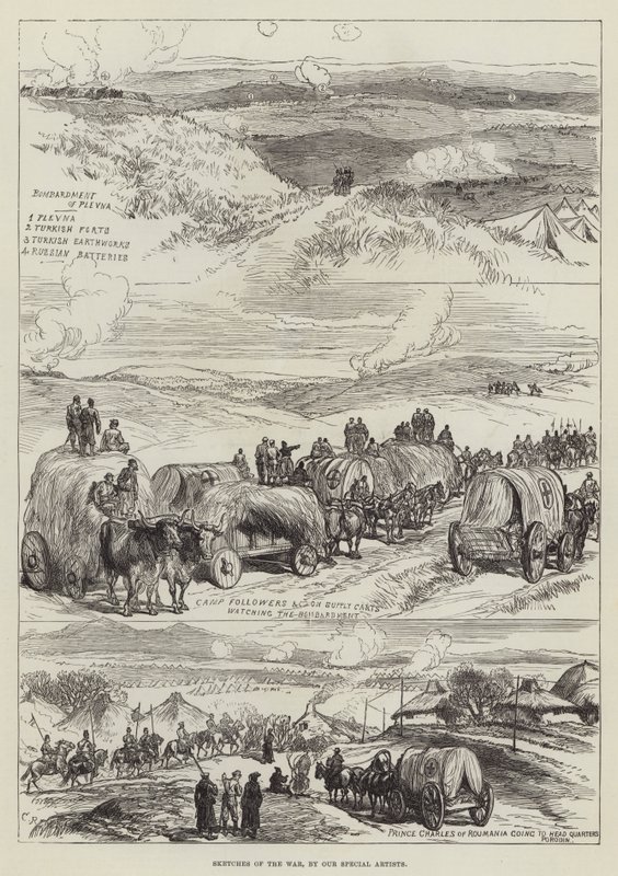 Skisser om kriget av Sir John Charles Robinson