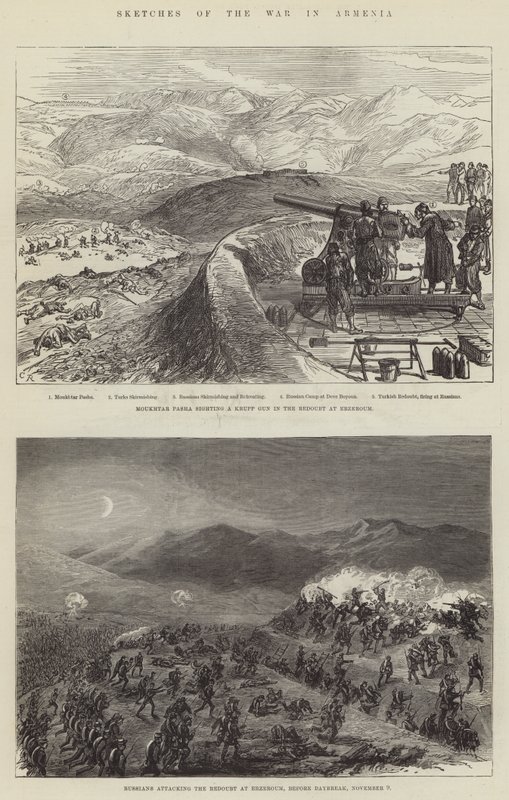 Skisser av kriget i Armenien av Sir John Charles Robinson