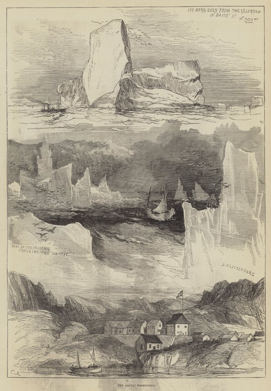 Den arktiska expeditionen av Sir John Charles Robinson