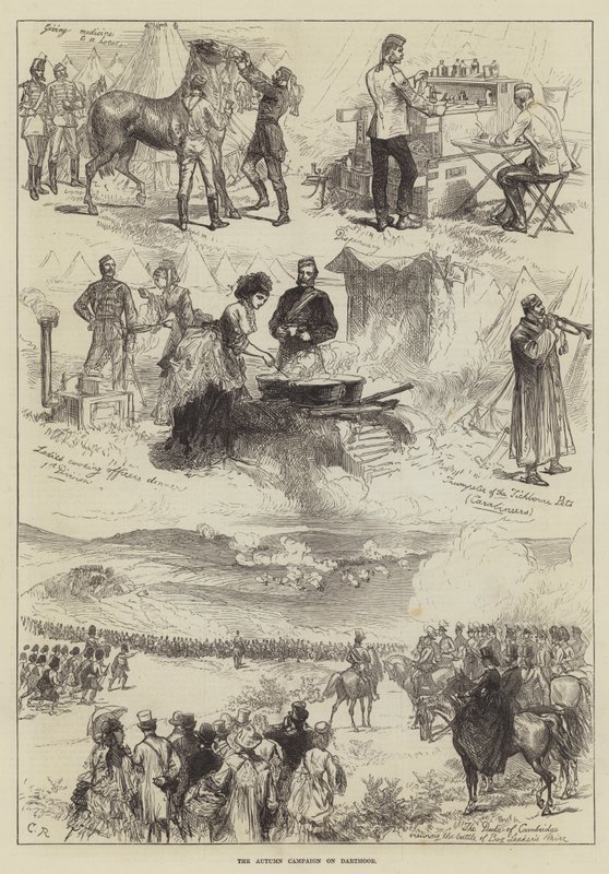 Höstkampanjen på Dartmoor av Sir John Charles Robinson