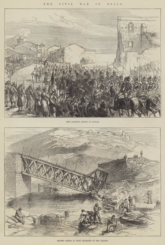 Inbördeskriget i Spanien av Sir John Charles Robinson