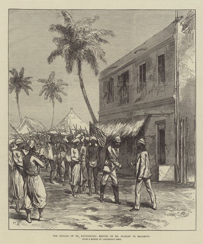 Fyndet av Dr Livingstone, Mr Stanleys återkomst till Bagamoyo av Sir John Charles Robinson