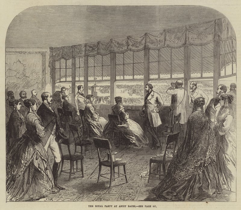 Den kungliga festen på Ascot Races av Sir John Charles Robinson