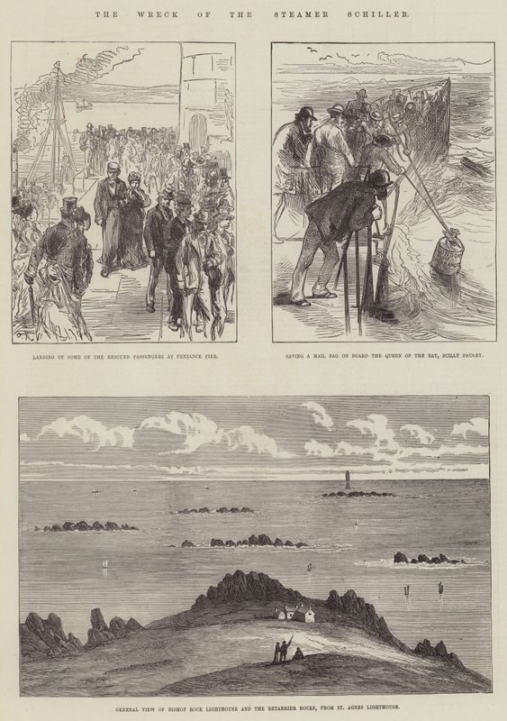 Vraket av ångbåten Schiller av Sir John Charles Robinson