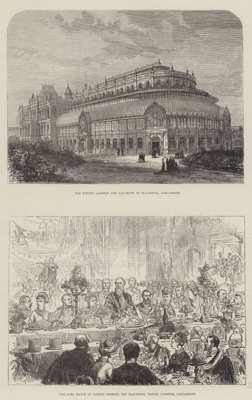 Winter Gardens i Blackpool av Sir John Charles Robinson