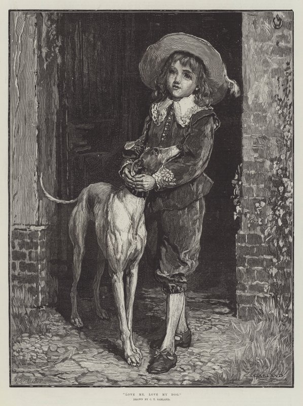 Älska mig, älska min hund av Charles Trevor Garland