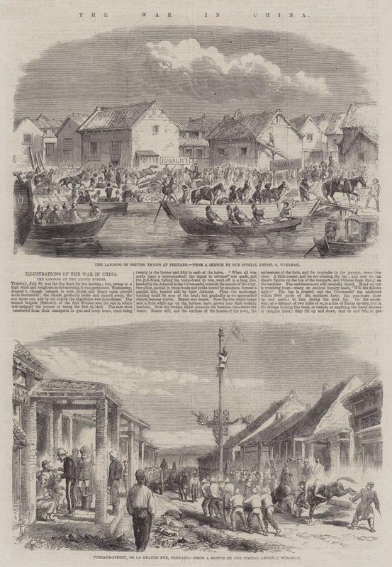 Kriget i Kina av Charles Wirgman