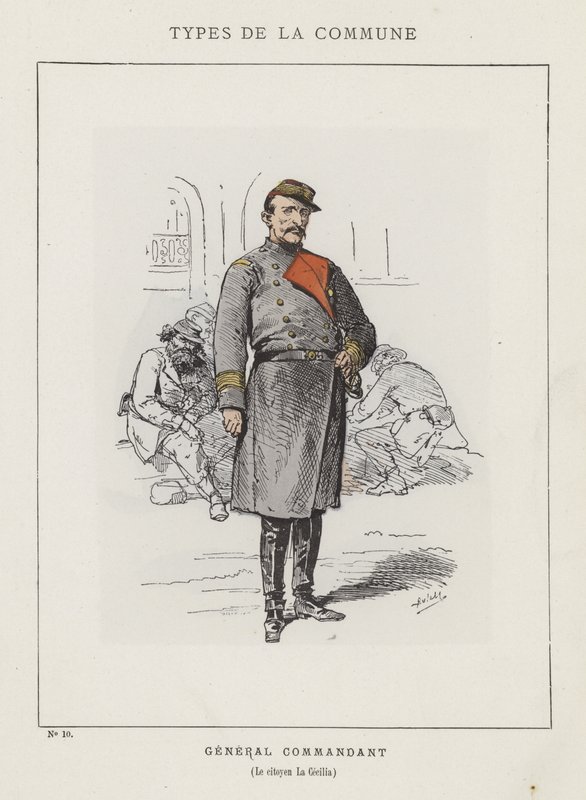 Generalbefälhavare, medborgare La Cecilia av Charles Albert d Arnoux Bertall