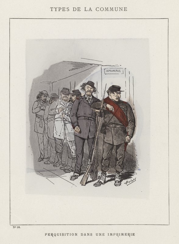 Sökning efter ett tryckeri av Charles Albert d Arnoux Bertall