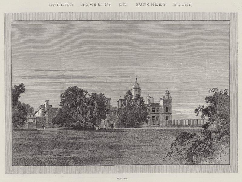 Burghleys hus av Charles Auguste Loye