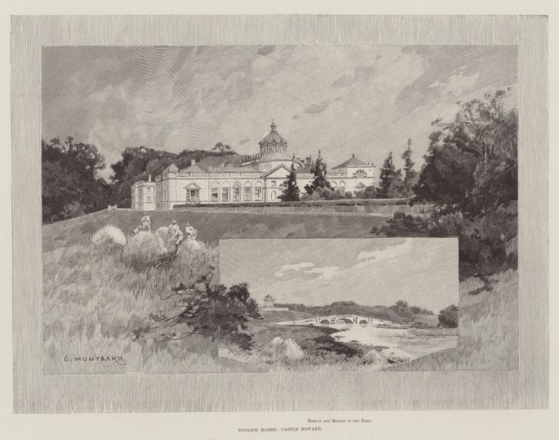 Slottet Howard av Charles Auguste Loye