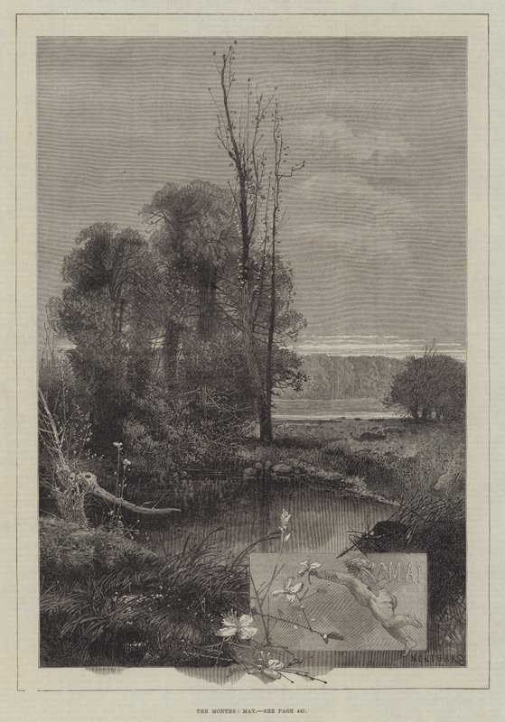 Månaderna, maj av Charles Auguste Loye
