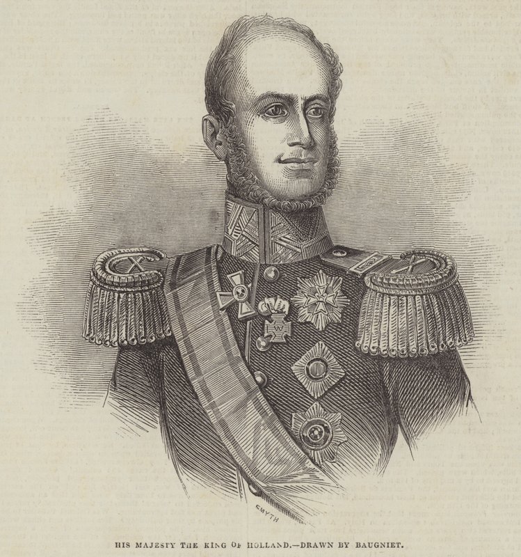 Hans Majestät Konungen av Holland av Charles Baugniet