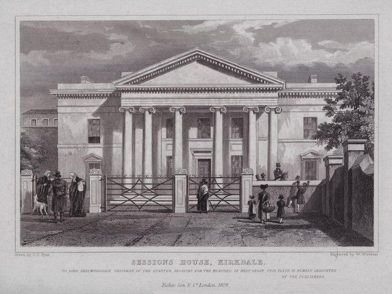 Sessions House, Kirkdale (gravyr) av Charles Claude Pyne