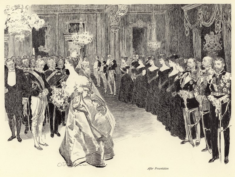 Efter presentation av Charles Dana Gibson