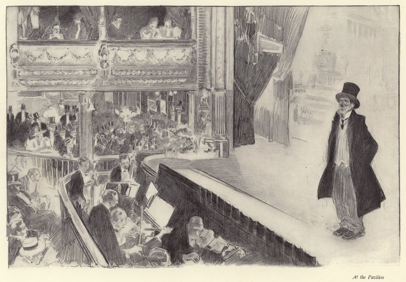 Vid Paviljongen av Charles Dana Gibson
