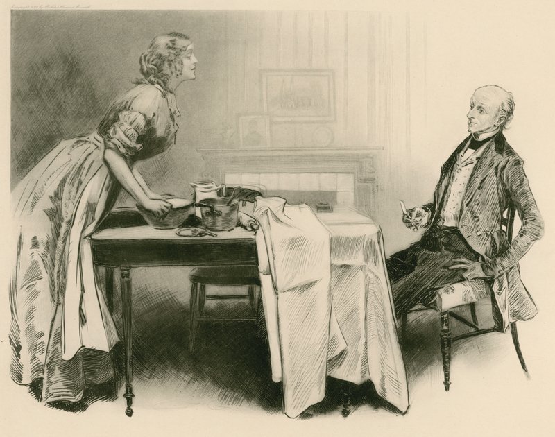 Dick Swiveler och marschinnan av Charles Dana Gibson