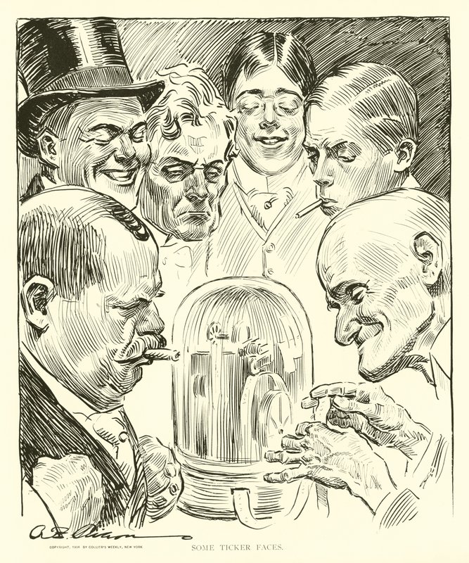 Vardagsmänniskor av Charles Dana Gibson