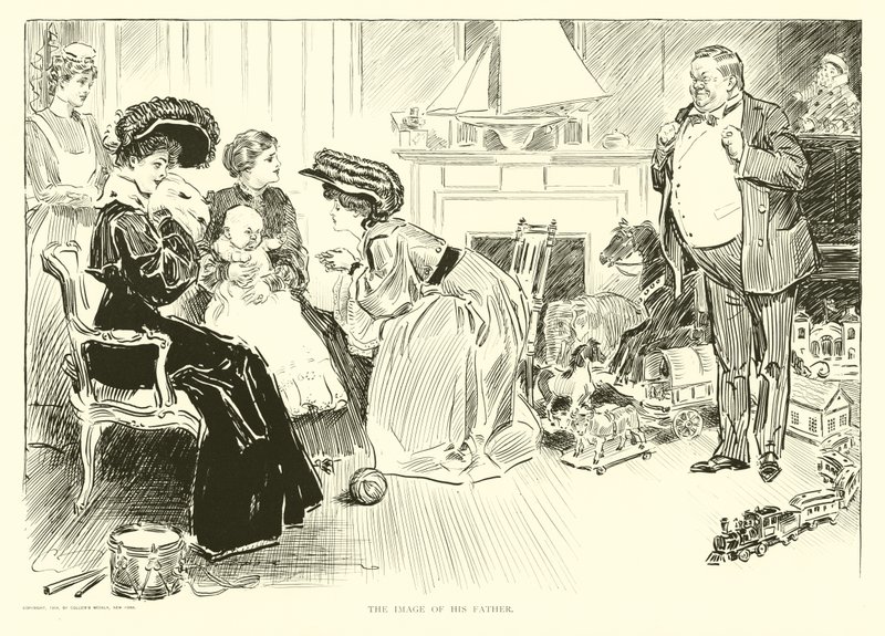 Vardagsmänniskor av Charles Dana Gibson
