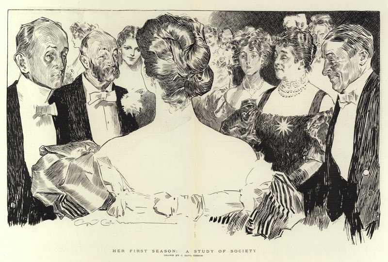 Hennes första säsong, en studie av samhället av Charles Dana Gibson