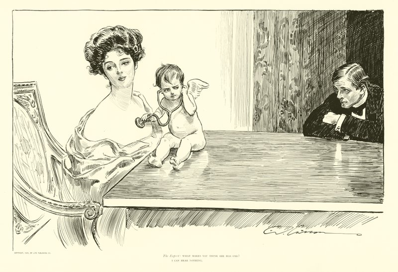 Jag hör ingenting av Charles Dana Gibson