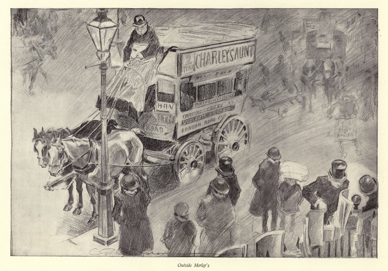 Utanför Morleys av Charles Dana Gibson