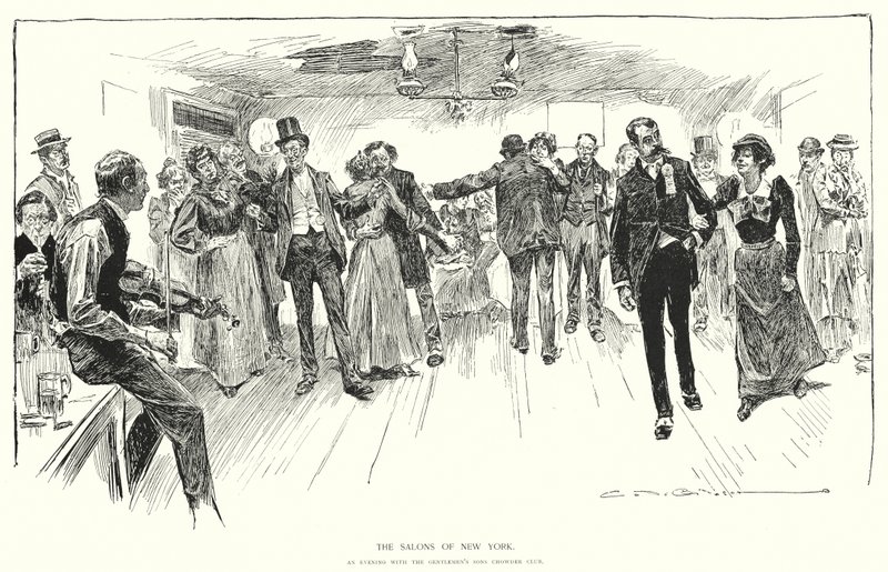 The Salons of New York, en kväll med Gentlemen