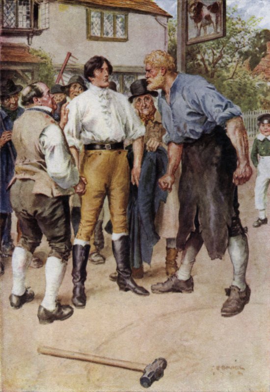 Illustration för The Broad Highway a Romance of Kent av Charles Edmund Brock
