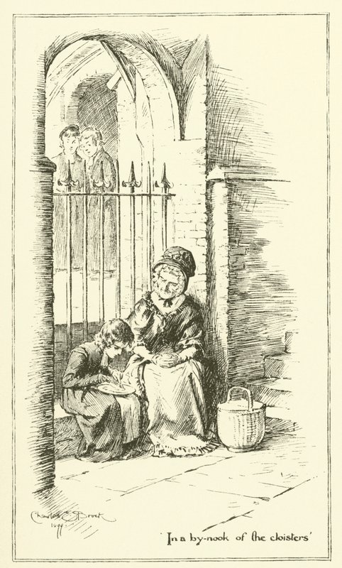 Illustration till The Essays of Elia av Charles Lamb (gravyr) av Charles Edmund Brock