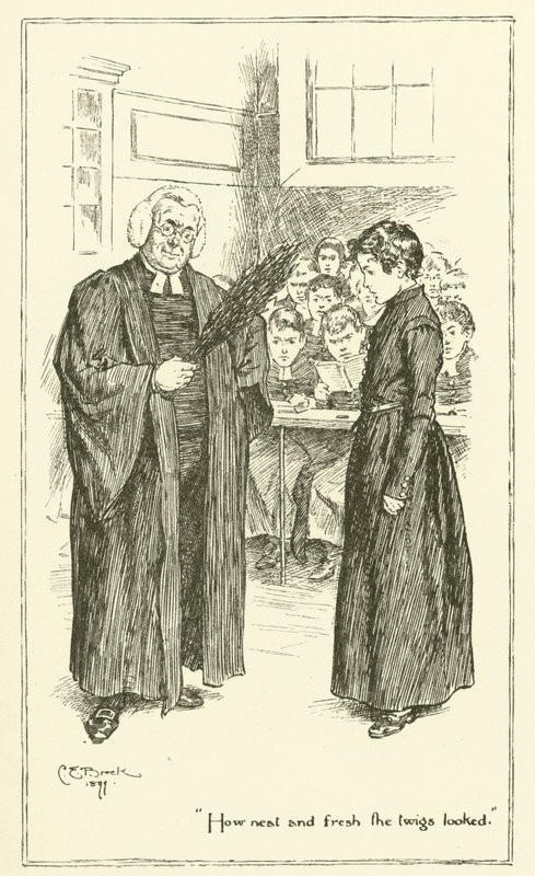 Illustration till The Essays of Elia av Charles Lamb (gravyr) av Charles Edmund Brock